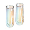 Corkcicle Barware Flute Glass (Pk of 2) - Prism - FOK & Stuff
