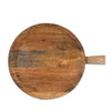 Round serving tray made from mango wood from the vault collection by salt & pepper.