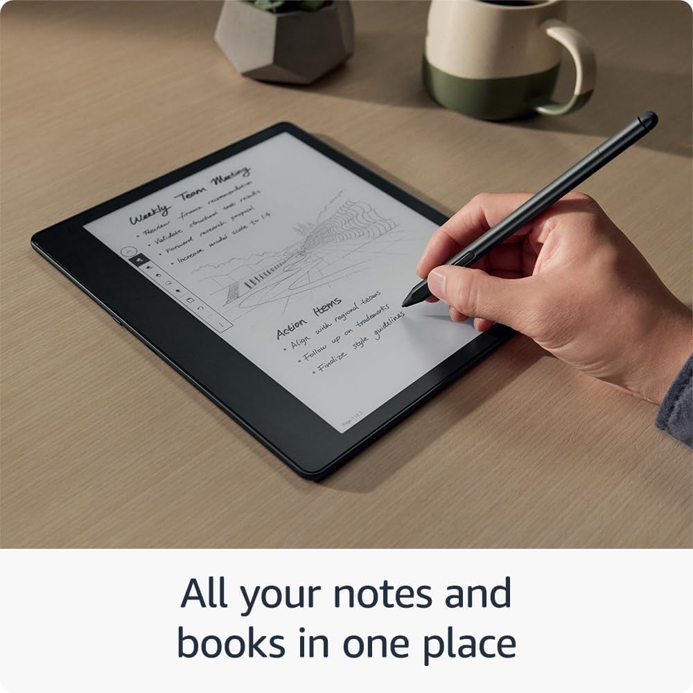 Kindle Scribe (64 GB): The Ultimate E-Reader and Digital Notebook with 10.2” Paperwhite Display and Premium Pen