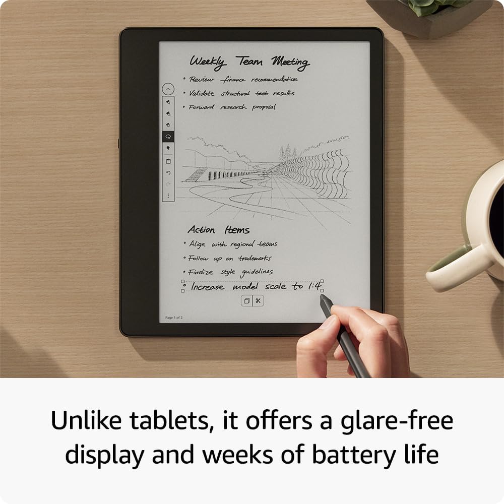 Kindle Scribe (64 GB): The Ultimate E-Reader and Digital Notebook with 10.2” Paperwhite Display and Premium Pen