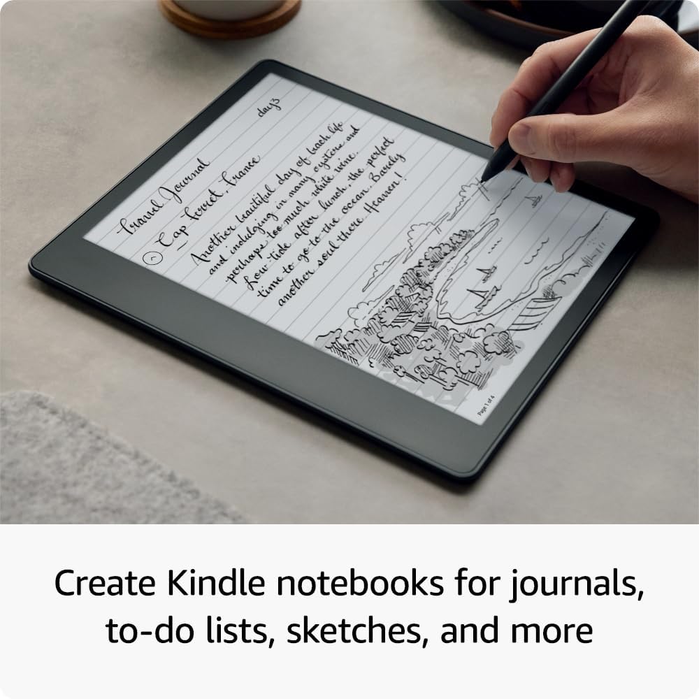 Kindle Scribe (64 GB): The Ultimate E-Reader and Digital Notebook with 10.2” Paperwhite Display and Premium Pen