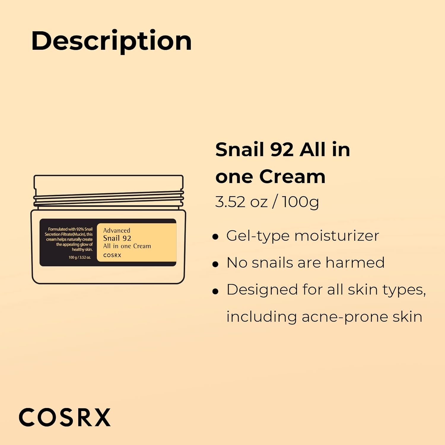 COSRX Advanced Snail 92 All in One Cream: Your Secret to Glowing, Happy Skin