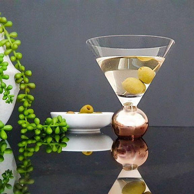 CLINQ Stemless Martini Glasses 150ml (Set of 2) - FOK & Stuff