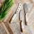 CLINQ Timber & Marble Cheese Knife Set