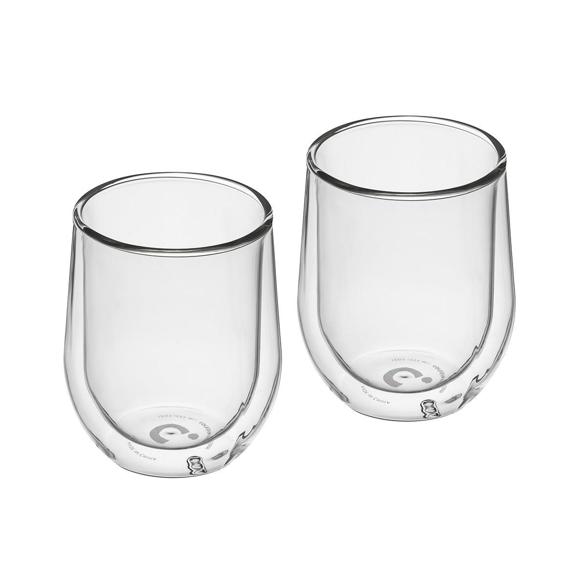 Corkcicle Barware Stemless Glass (Pk of 2) - Clear - FOK &amp; Stuff