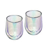 Corkcicle Barware Stemless Glass (Pk of 2) - Prism - FOK & Stuff