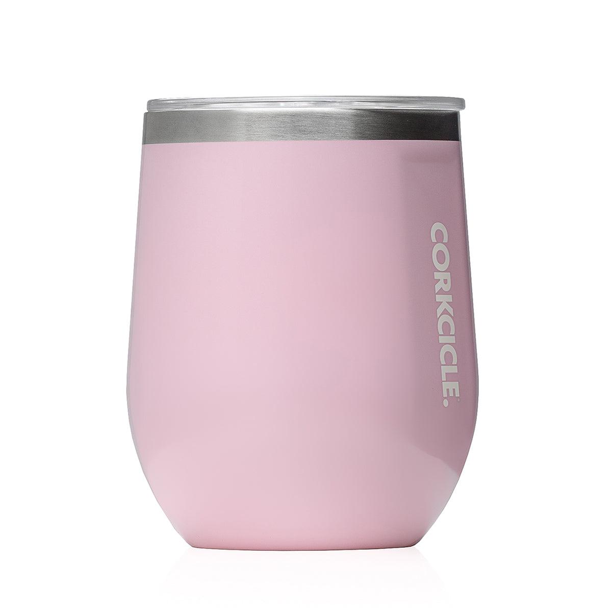 Corkcicle: Classic Stemless 355ml - Rose Quartz - FOK &amp; Stuff