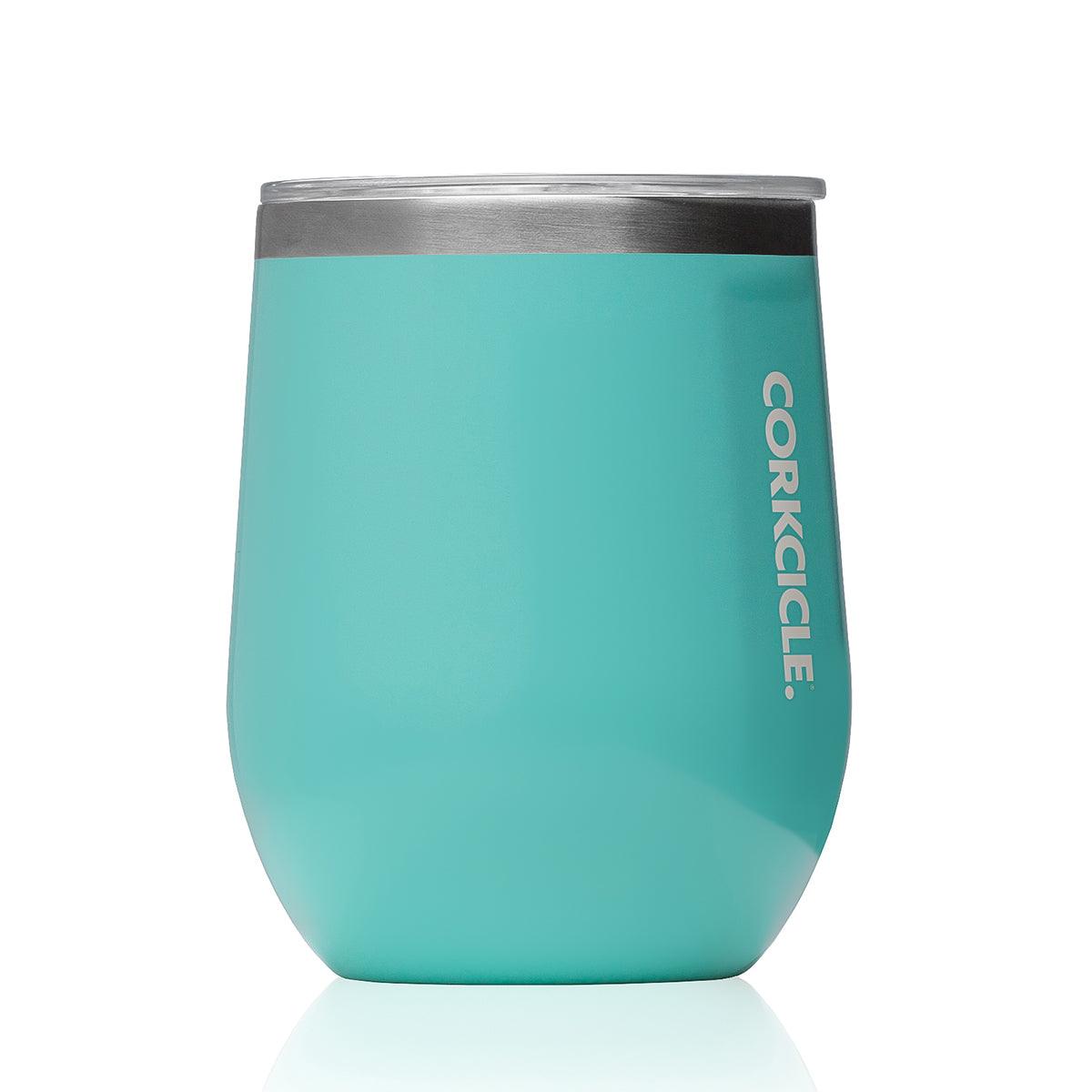 Corkcicle: Classic Stemless 355ml - Turquoise - FOK &amp; Stuff