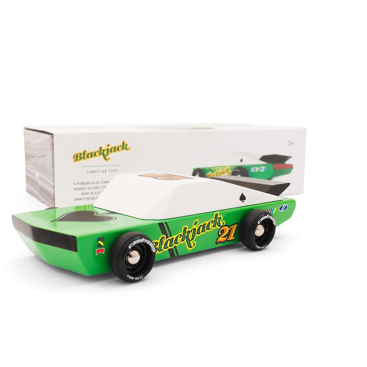 Candylab Wooden Toy Car - Blackjack 21 - FOK & Stuff