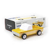 candylab longhorn yellow wooden toy car with box