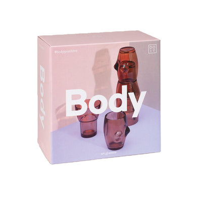 DOIY | Body Glasses | Brown - FOK & Stuff