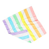 colourful striped quick dry towel