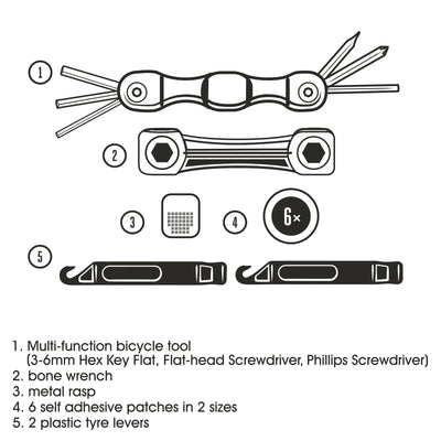 Gentlemen's Hardware | Bicycle Repair Kit