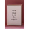 Clare Bernadette LOVE Gift Card - FOK & Stuff