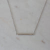 Mini Bar Necklace Sterling Silver - FOK & Stuff