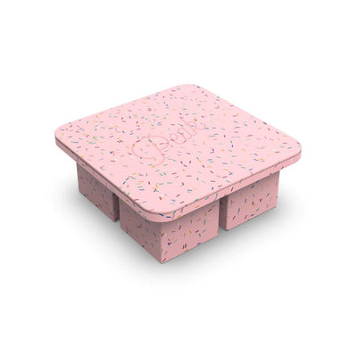 W&P | Peak | Extra Large Ice Cube Tray | Speckled Pink - FOK & Stuff