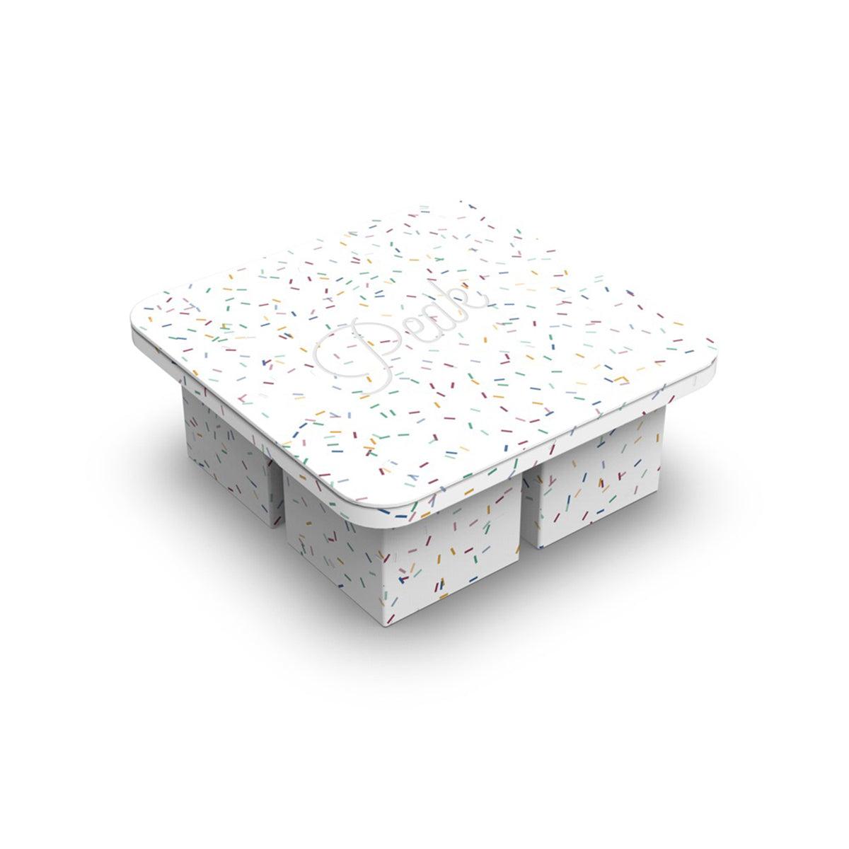 W&P | Peak | Extra Large Ice Cube Tray | Speckled White - FOK & Stuff